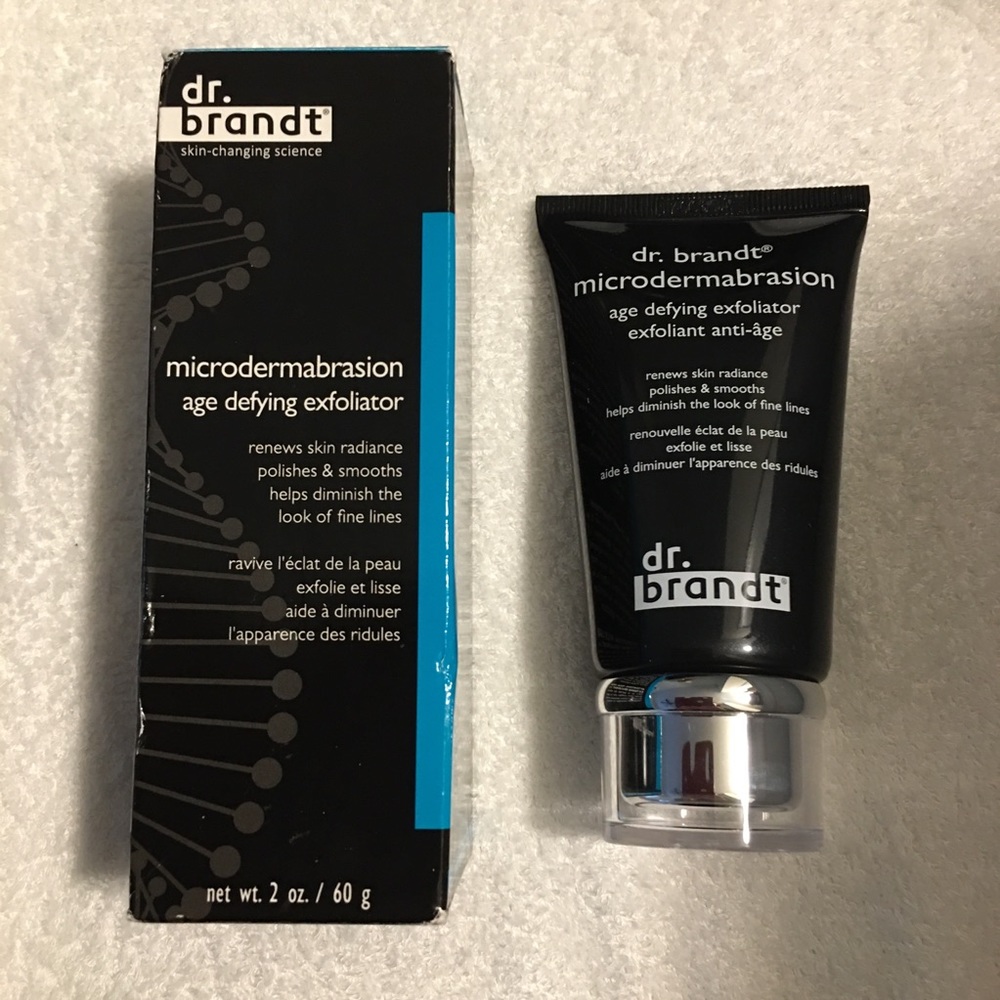 Dr. Brandt Microdermabrasion Age-Defying Exfoliator - New/Sealed  2 oz/60g
